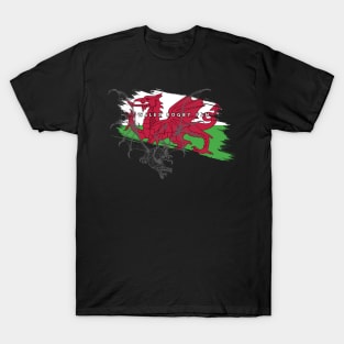 Minimalist Rugby #001 Part 3 - Wales Rugby Fan T-Shirt